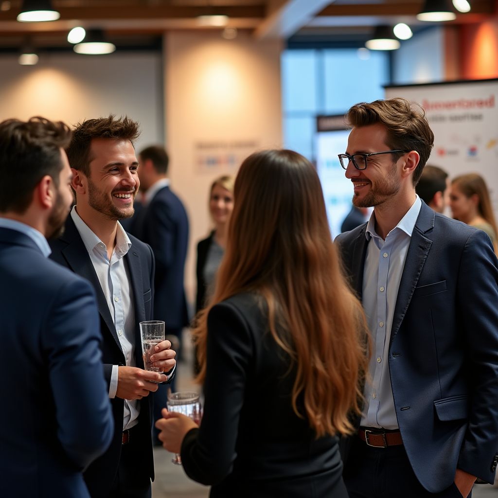 Networking entre estudiantes y profesionales